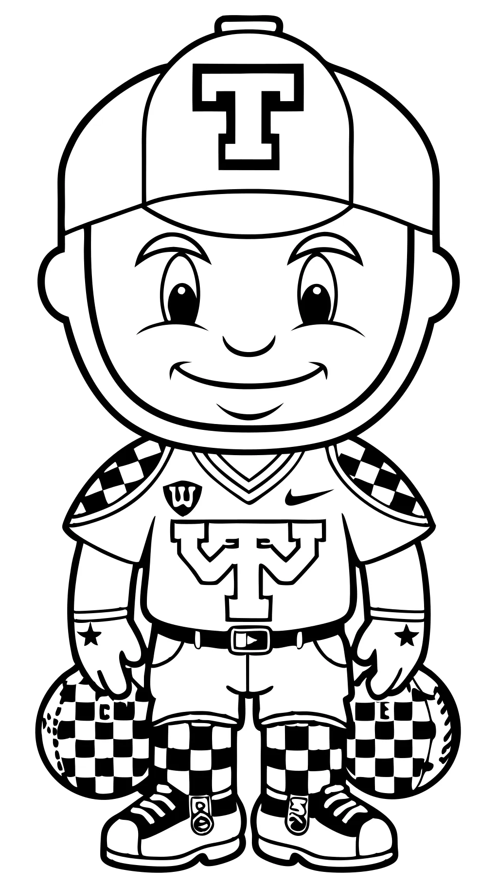 tennessee vols coloring pages